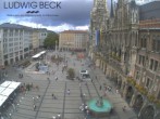 Archiv Foto Webcam am Marienplatz München 09:00