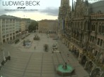Archiv Foto Webcam am Marienplatz München 05:00