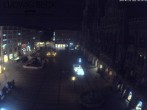 Archiv Foto Webcam am Marienplatz München 01:00