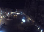 Archiv Foto Webcam am Marienplatz München 23:00