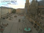 Archiv Foto Webcam am Marienplatz München 07:00