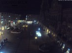 Archiv Foto Webcam am Marienplatz München 23:00