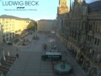 Archiv Foto Webcam am Marienplatz München 06:00