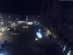 Archiv Foto Webcam am Marienplatz München 23:00