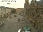 Archiv Foto Webcam am Marienplatz München 05:00