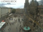 Archived image Webcam at the Marienplatz, Munich 13:00