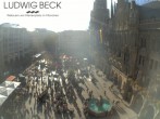 Archiv Foto Webcam am Marienplatz München 17:00