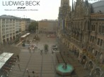 Archiv Foto Webcam am Marienplatz München 07:00