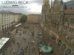 Archiv Foto Webcam am Marienplatz München 09:00