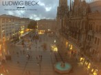 Archiv Foto Webcam am Marienplatz München 19:00