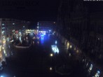 Archiv Foto Webcam am Marienplatz München 23:00
