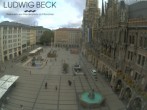 Archiv Foto Webcam am Marienplatz München 07:00