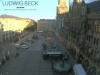 Archiv Foto Webcam am Marienplatz München 06:00