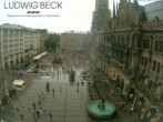 Archiv Foto Webcam am Marienplatz München 17:00