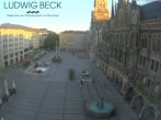 Archiv Foto Webcam am Marienplatz München 05:00