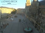 Archiv Foto Webcam am Marienplatz München 06:00
