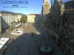 Archiv Foto Webcam am Marienplatz München 07:00