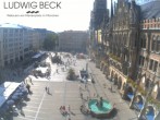 Archiv Foto Webcam am Marienplatz München 15:00