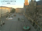 Archived image Webcam at the Marienplatz, Munich 05:00