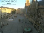 Archived image Webcam at the Marienplatz, Munich 06:00