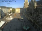 Archived image Webcam at the Marienplatz, Munich 07:00