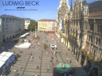 Archived image Webcam at the Marienplatz, Munich 09:00