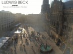 Archiv Foto Webcam am Marienplatz München 17:00