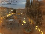 Archiv Foto Webcam am Marienplatz München 19:00
