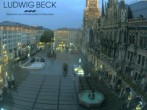 Archiv Foto Webcam am Marienplatz München 05:00
