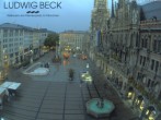 Archiv Foto Webcam am Marienplatz München 06:00