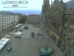 Archiv Foto Webcam am Marienplatz München 07:00