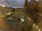 Archiv Foto Webcam am Marienplatz München 19:00