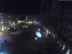 Archiv Foto Webcam am Marienplatz München 23:00