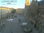 Archiv Foto Webcam am Marienplatz München 05:00