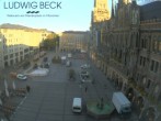 Archiv Foto Webcam am Marienplatz München 06:00