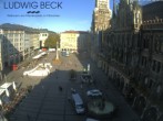 Archiv Foto Webcam am Marienplatz München 07:00