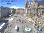 Archived image Webcam at the Marienplatz, Munich 18:00
