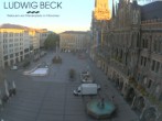 Archiv Foto Webcam am Marienplatz München 05:00