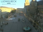 Archiv Foto Webcam am Marienplatz München 06:00