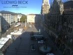 Archiv Foto Webcam am Marienplatz München 07:00