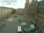 Archived image Webcam at the Marienplatz, Munich 00:00