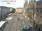 Archived image Webcam at the Marienplatz, Munich 04:00