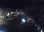 Archiv Foto Webcam am Marienplatz München 23:00