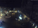 Archiv Foto Webcam am Marienplatz München 23:00