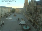 Archiv Foto Webcam am Marienplatz München 05:00