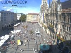 Archiv Foto Webcam am Marienplatz München 09:00