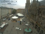 Archiv Foto Webcam am Marienplatz München 06:00