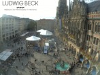 Archiv Foto Webcam am Marienplatz München 15:00