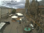 Archiv Foto Webcam am Marienplatz München 09:00