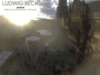 Archiv Foto Webcam am Marienplatz München 17:00